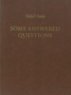 Some Answered Questions New translation 2015 (brun HC)